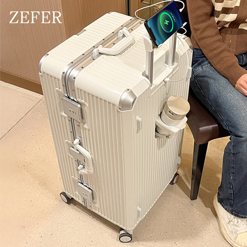 佐斯登zefer超大容量行李箱女32寸大号拉杆箱男生新款出国加厚旅
