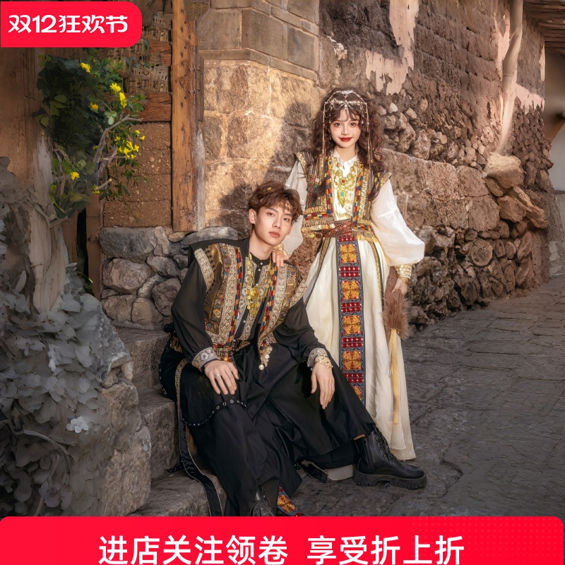 新疆民族风套装，西域韵味高级感