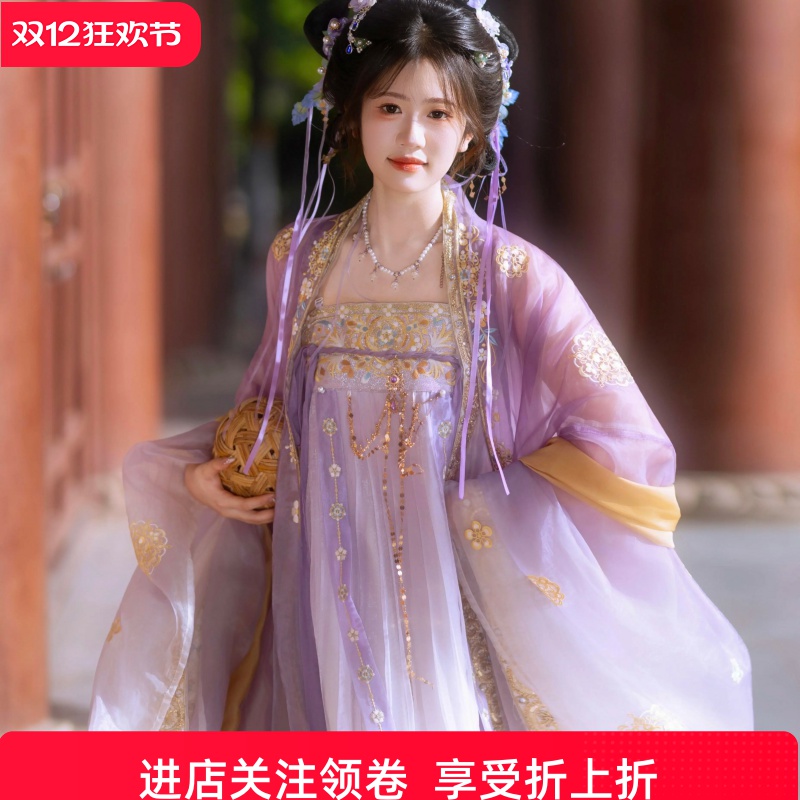 一袭汉服惊艳时光古韵自来