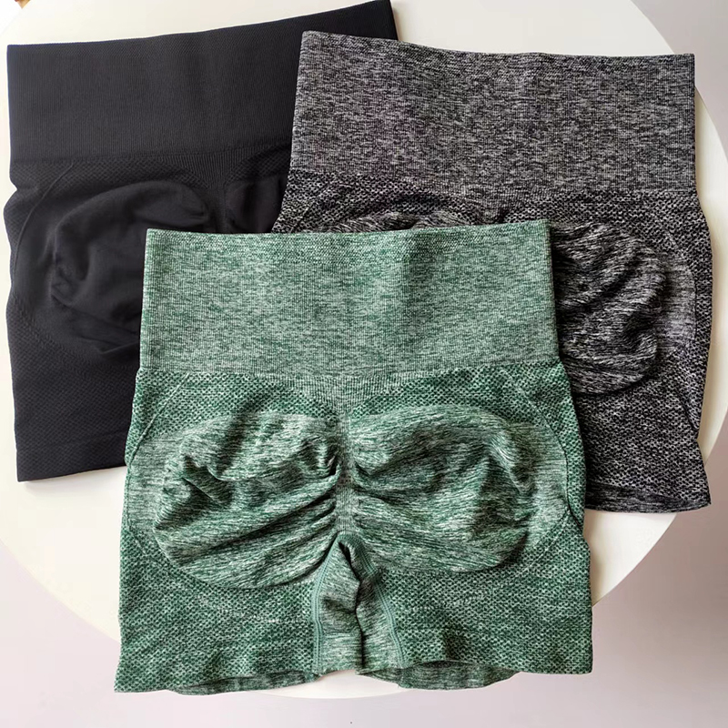 女三分裤高腰提臀健身裤