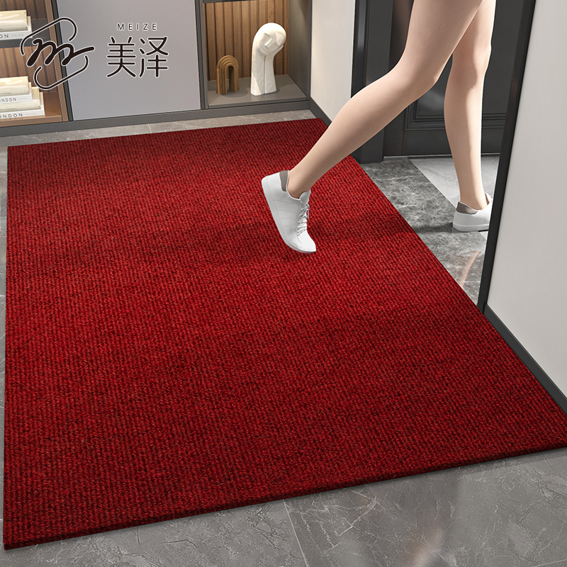 入户地垫进门大门口门垫家用门外耐脏防滑脚垫可裁剪玄关除尘地毯