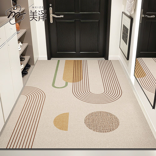 入户门地垫2025新款玄关皮革家用地毯大门口进门门垫室内耐脏脚垫