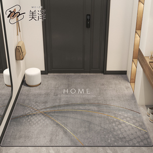 地垫入户门垫轻奢高级感进门门口脚垫2023新款 玄关耐脏可裁剪地毯