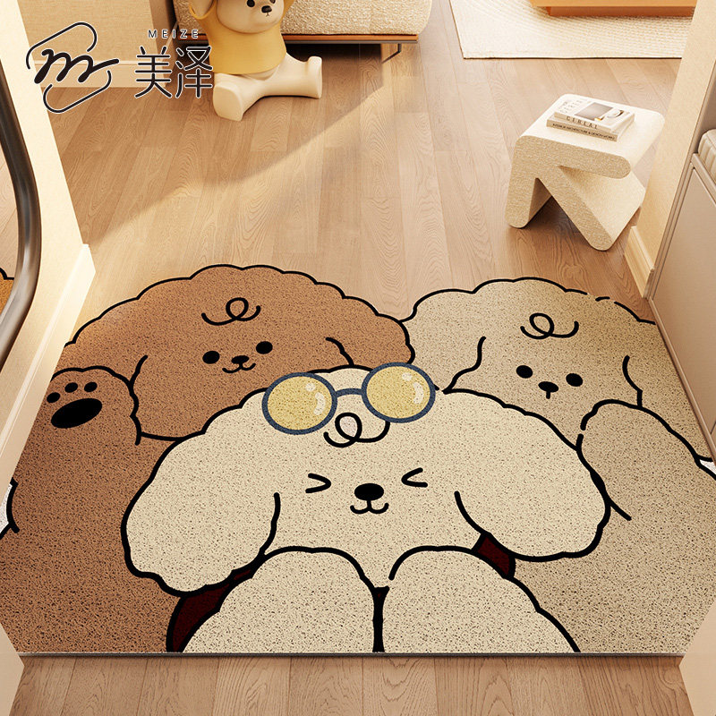 2025新款地垫入户门垫进门门口防滑丝圈脚垫门外玄关除尘进户地毯,居家布艺,入户地垫,淘宝优惠券,粉丝福利购,淘宝优惠卷