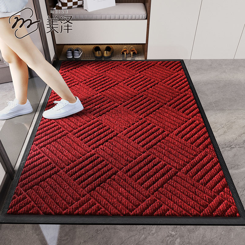 入户门地垫2025新款别墅进门脚垫玄关大门口家用门垫室内红色地毯,居家布艺,入户地垫,淘宝优惠券,粉丝福利购,淘宝优惠卷