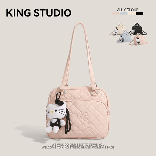 HelloKitty双肩包女通勤托特包