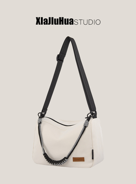 下酒话DrinKing大容量包女2025新款时尚百搭帆布包上课通勤托特包