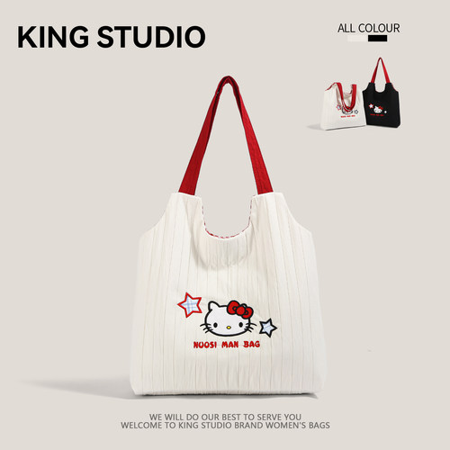 可爱卡通HelloKitty凯蒂猫帆布包