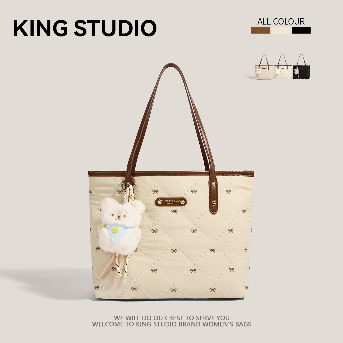 大容量托特包包女2025秋冬新款小众设计单肩腋下包时尚通勤手提包