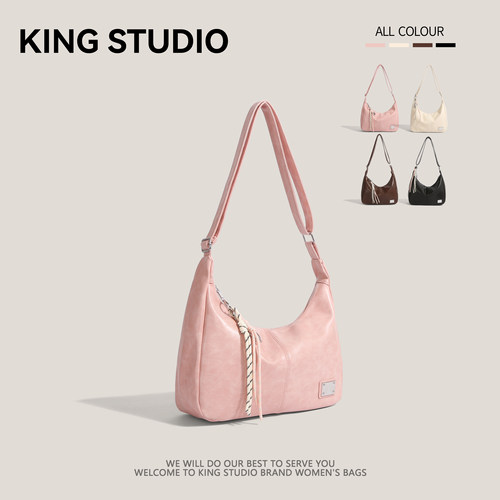 休闲大容量包女学院风单肩斜挎包