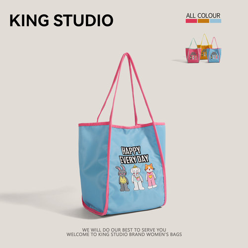 2025新款潮小众大容量单肩购物袋