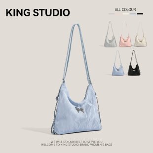 大容量托特包女2025新款通勤双肩包夏季百搭链条单肩包高级感背包