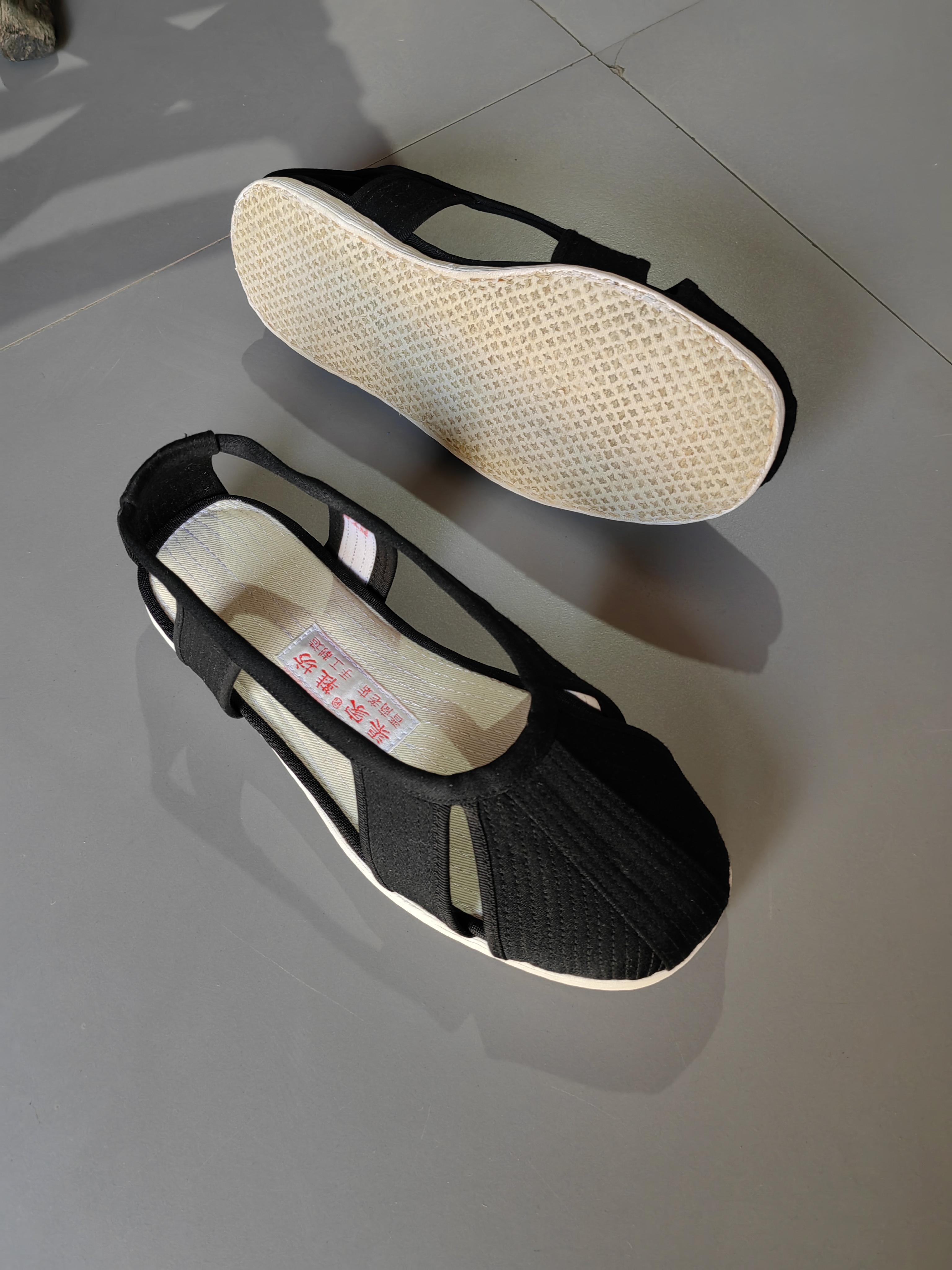 私人订制平遥渠家鞋手工千层底手工缝制没有现货下单定制中式禅修