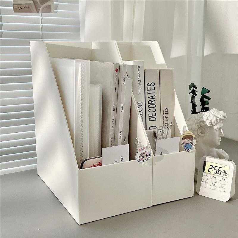 简约书立文件架桌面收纳盒整理架
