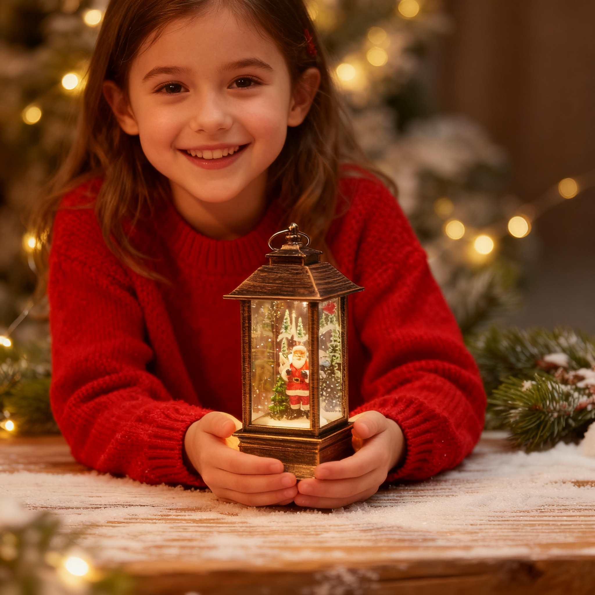 圣诞节小夜灯礼物品装饰氛围布置