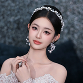 水舞A5320高级感珍珠发箍超仙甜美公主婚纱晚礼服造型气质头饰