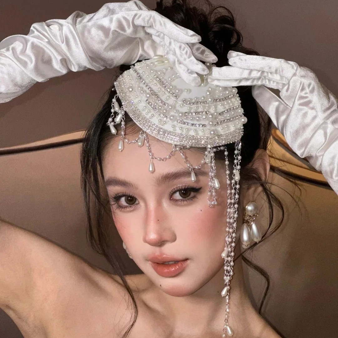 水舞A5309复古气质水钻花朵头饰新娘森系影楼摄影小礼帽子配饰,饰品/流行首饰/时尚饰品新,发饰,淘宝优惠券,粉丝福利购,淘宝优惠卷