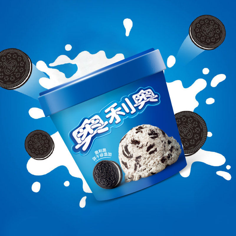 【新品】雀巢奥利奥70g小杯冰淇淋香草风味雪糕冰激凌冷饮杯装
