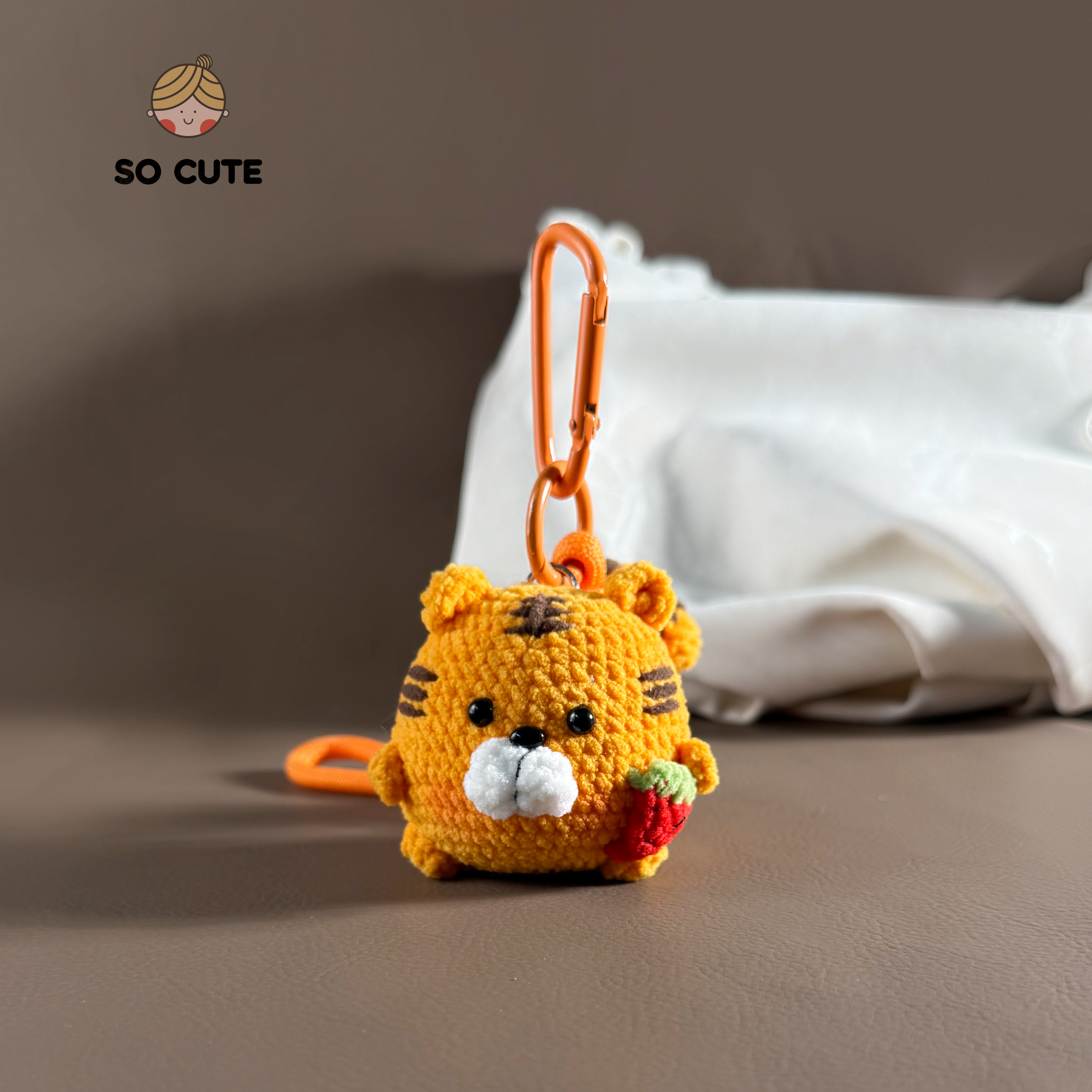 socute  可爱小老虎包包挂件挂饰钥匙扣挂件小众高级感礼物送人