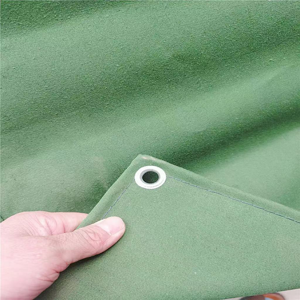 加厚货车耐磨老帆布油布户外防水防晒布雨布遮阳布雨棚帐篷篷布