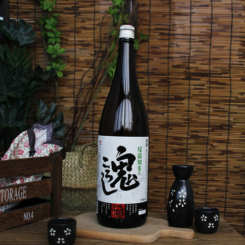 日本进口盛田鬼酒尾张知多の鬼清酒运鬼杀男山清酒进口洋酒1800m