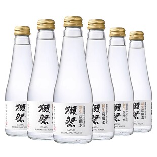 【整箱24瓶】獭祭新生碳酸水日本进口Dassai大米发酵气泡水苏打水