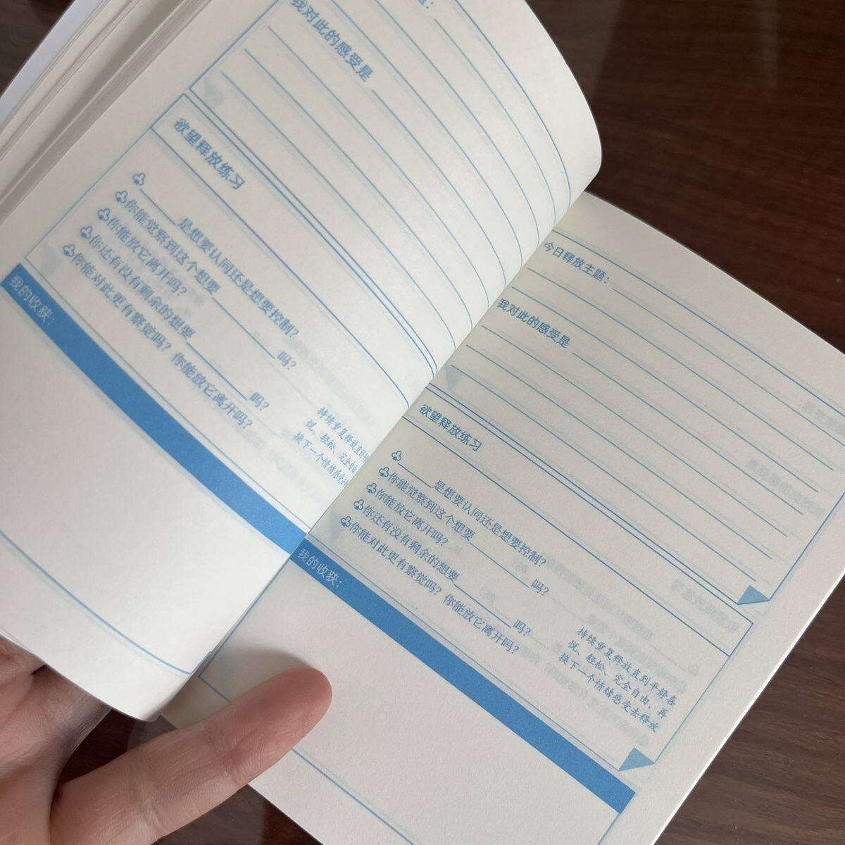 圣多纳释放法练习本口袋版手掌大小10*14cm共88页看清楚下单