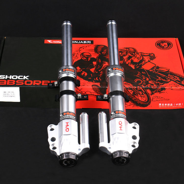 黑名单前减震27/30/33芯小牛uqi n1s九号雅迪电动车改装前避震器