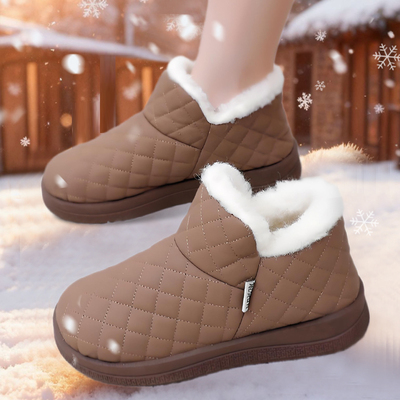 雪地靴女冬季加绒加厚防滑一脚蹬