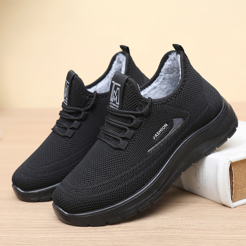 男士冬季老北京布鞋加绒加厚