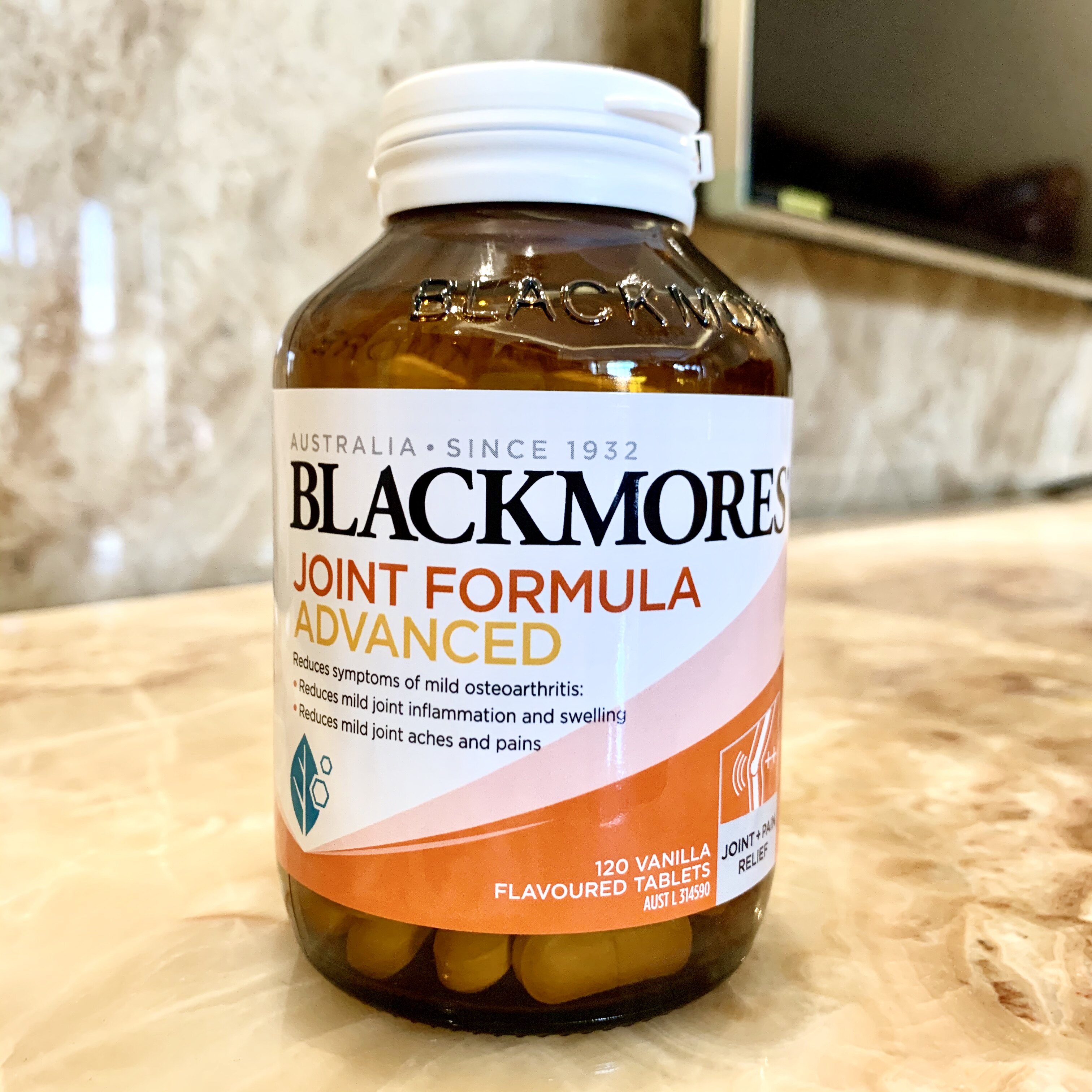 现货澳洲blackmores澳佳宝3三倍加强版维骨力120片bm关节灵软骨素
