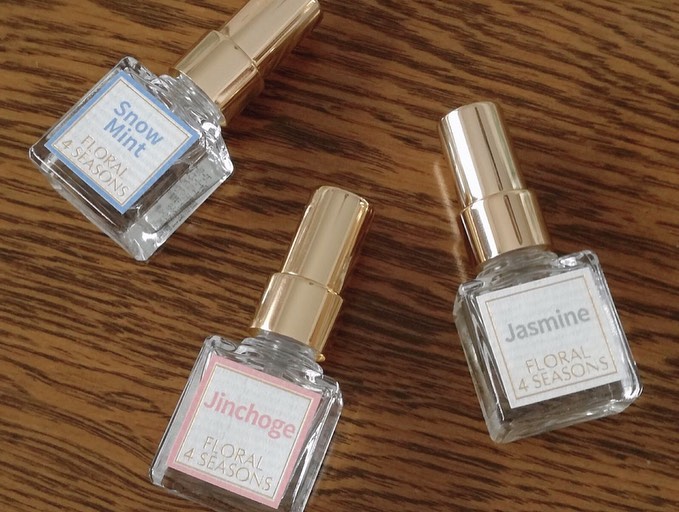 黑猫酱-日本武藏野桂花香水白梅腊梅铃兰芍药柚子鲜花