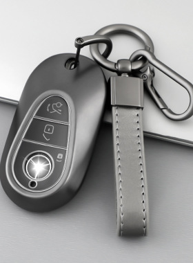 适用奔驰e300l钥匙套c260l车a200lc200l扣glc gla glb220gle350壳