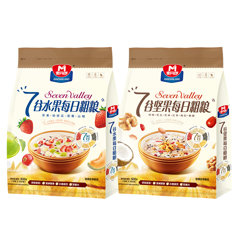 麦丹郎每日600g即食免煮水果坚果