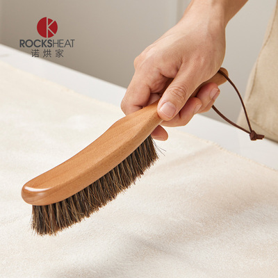 面粉清洁刷榉木刷子马毛软毛刷清洁扫台面手粉烘焙面包面粉刷