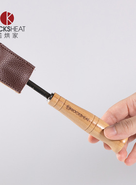 木柄割包刀法棍面包刀割口刀欧式整形刀划口欧包修容刀 烘焙工具