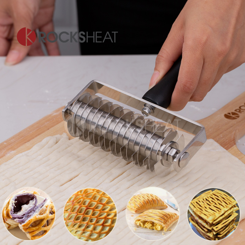 rocksheat滚轮刀不锈钢披萨