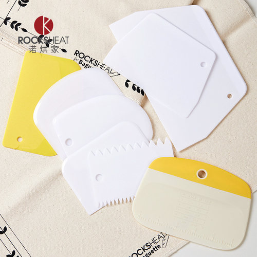 刮板烘焙刮片刀蛋糕塑料抹面切面刮面板肠粉食品级工具烘培大号