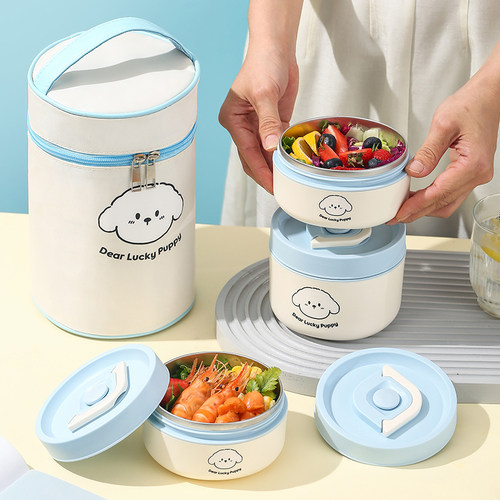 饭盒便携保温上班族宿舍带饭