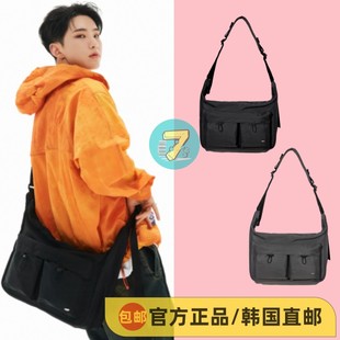 七家 韩国直邮 HOSHI权顺荣同款斜挎包 男女CGP尼龙信使包