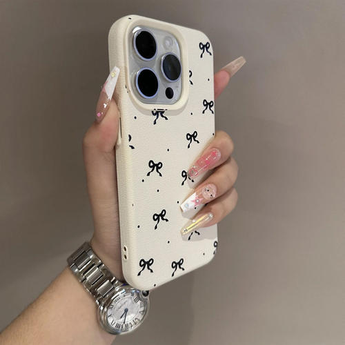 简约蝴蝶结适用iphone17