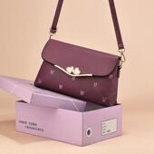 大容量时尚 潮牌韩版 单肩包女妈妈包中年新款 斜挎包百搭手拎小包