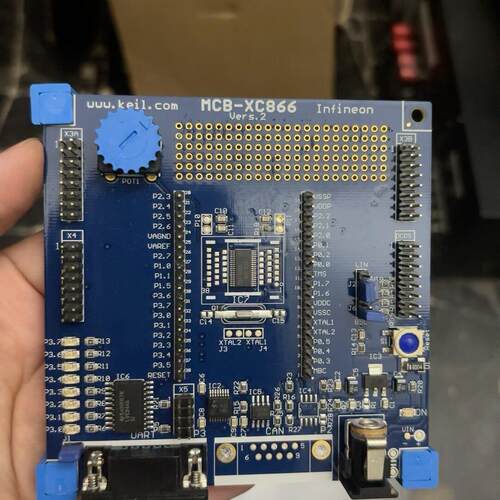 议价MCB-XC866 Vers.2 Infineon开发板 工控学习实验扩展板维修