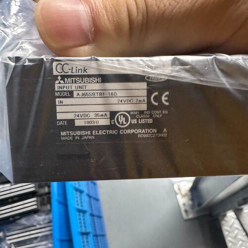 议价AJ65SBTB1-16D CC-Link输入单元 工控模块维修