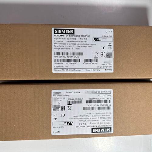 议价6SE6400-4BD11-0AA0 制动电阻 工业自动化工控配件维修