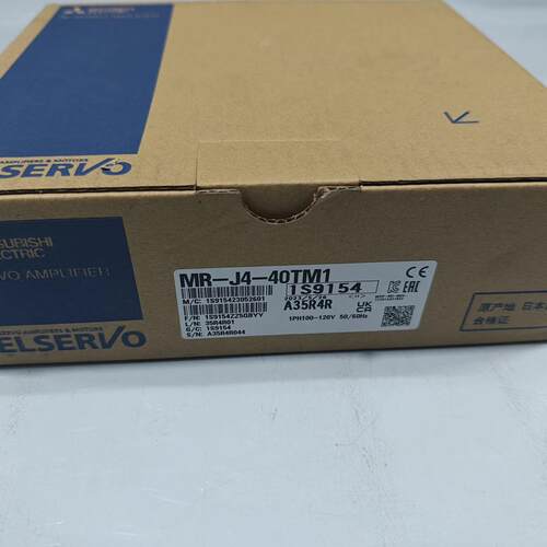 议价MR-J4-40TM1 伺服电机驱动器 工业工控自动化配件维修