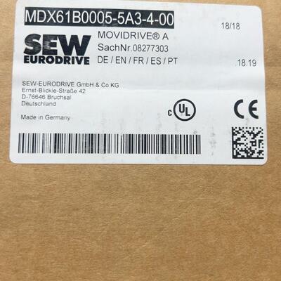 议价MDX61B0005-5A3-4-00 SEW MOVIDRIVE A 变频驱动器维修