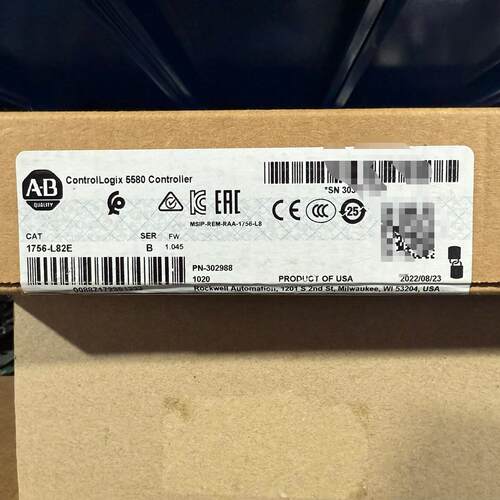 议价1756-L82E AB ControlLogix 5580 工控自动化控制器维修