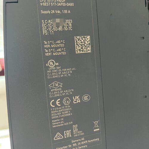 议价6ES7517-3AP00-0AB0 CPU模块 工业自动化可编程控制模块维修