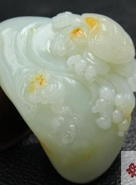 把件籽料和田玉玉佛和田玉把件